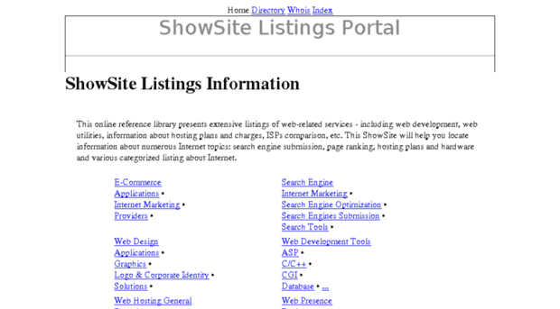 showsite.info