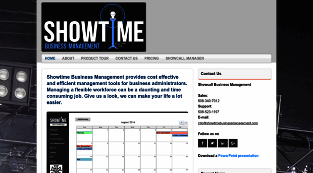 showtimebusinessmanagement.com