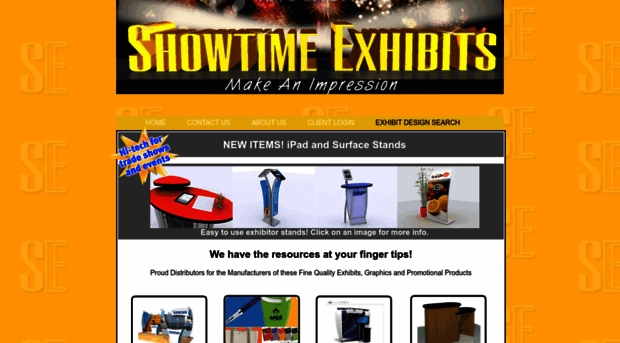 showtimeexhibits.com