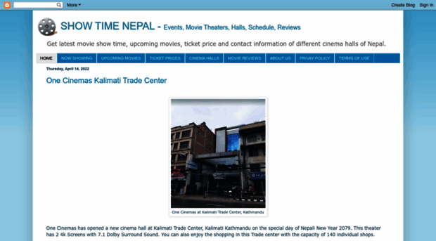 showtimenepal.com