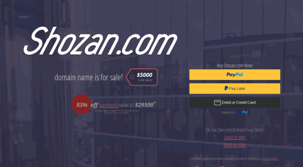 shozan.com