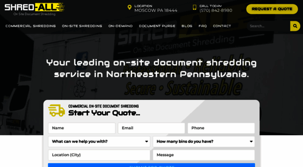 shredallcompany.com