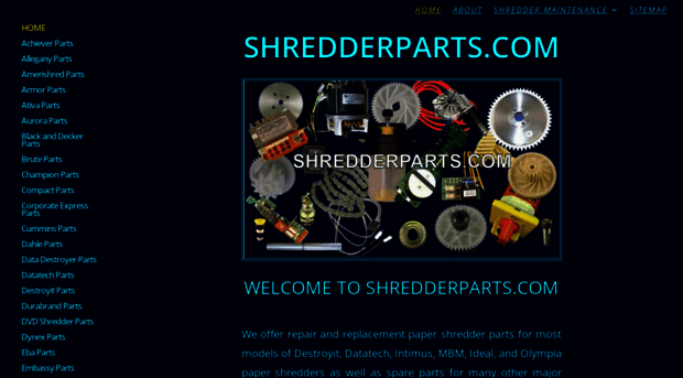 shredderparts.com