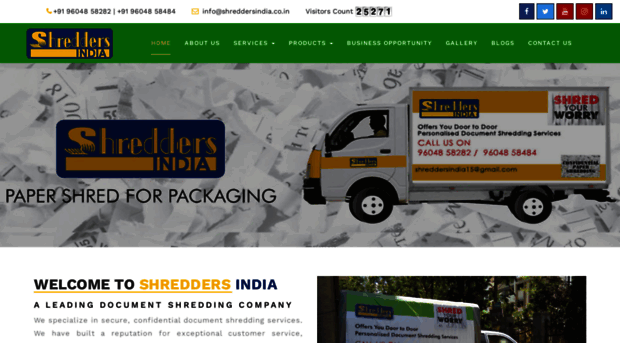 shreddersindia.in