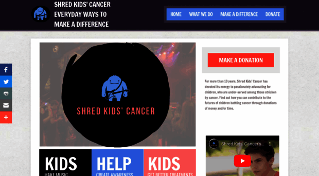 shredkidscancer.org