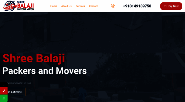shreebalajimovers.com