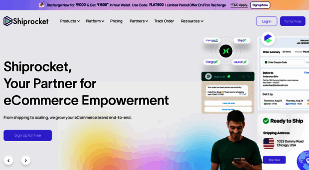 shreegajanandtelecome.shiprocket.social