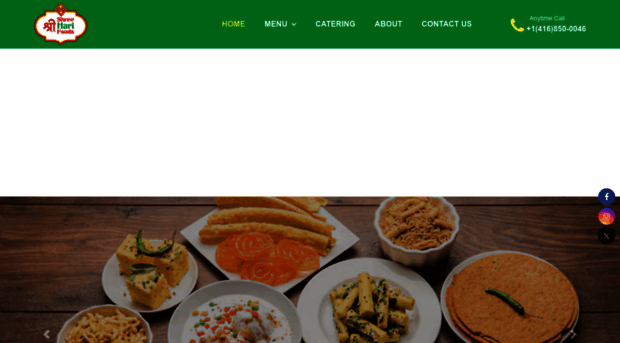 shreeharifoods.com