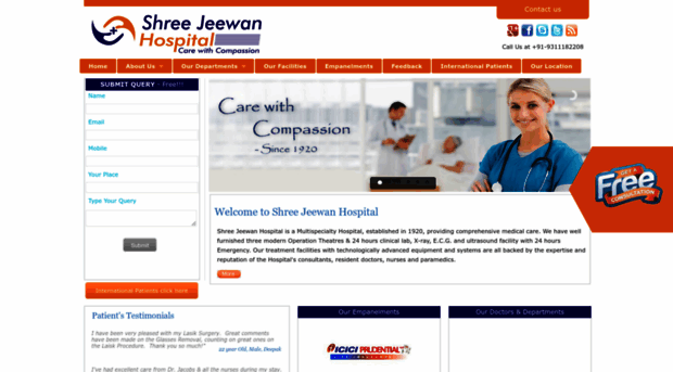 shreejeewanhospital.com