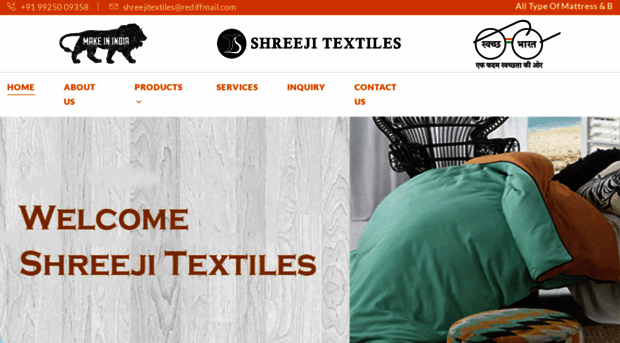 shreejitextiles.co.in