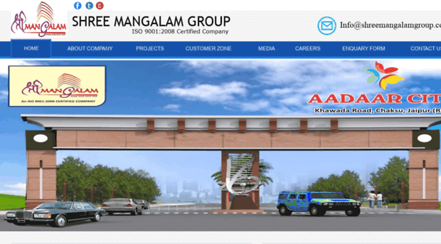 shreemangalamgroup.com