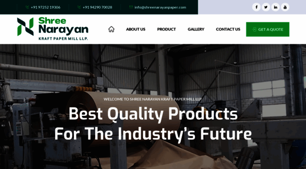 shreenarayanpaper.com