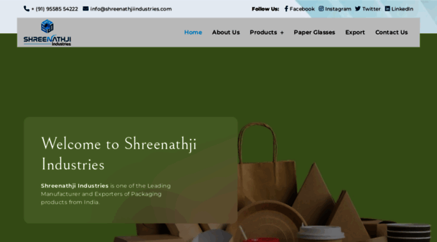 shreenathjiindustries.com