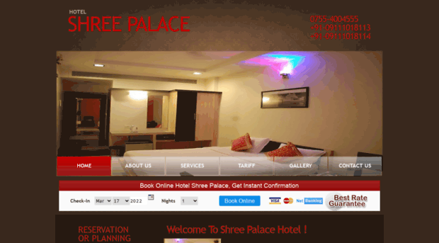 shreepalacehotel.com