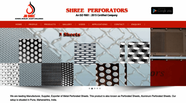 shreeperforators.com