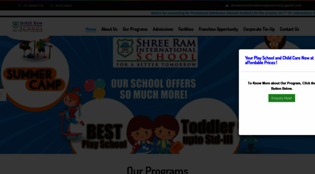 shreeraminternationalschool.com