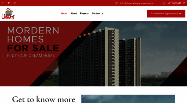 shreerathapartments.com