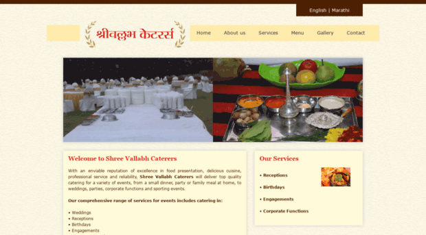 shreevallabhcaterers.com