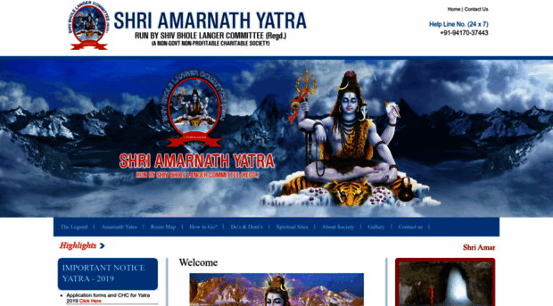 shriamarnathjiyatra.org