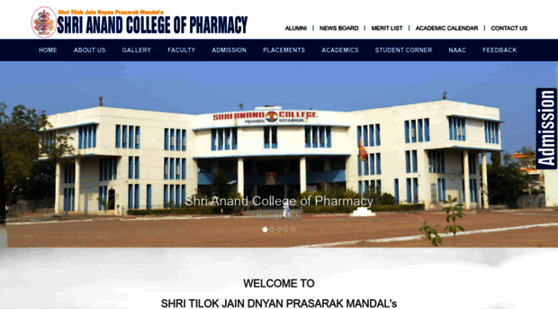 shrianandcollegepharmacy.com