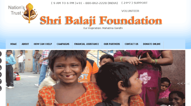 shribalajifoundation.org