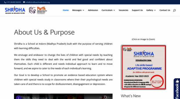 shridhaschoolindore.org