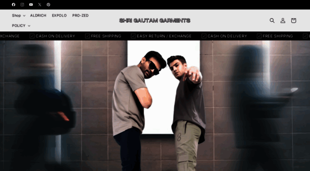 shrigautamgarments.com