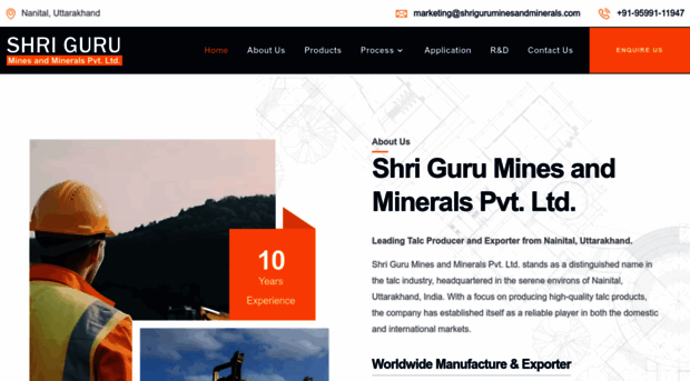 shriguruminesandminerals.com