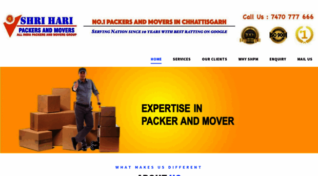 shriharipackersandmovers.com