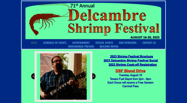 shrimpfestival.net