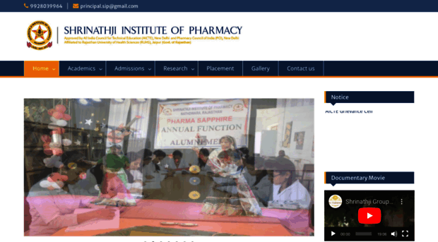 shrinathjiinstituteofpharmacy.com