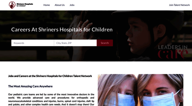 shrinershospitalsforchildren.jobs.net