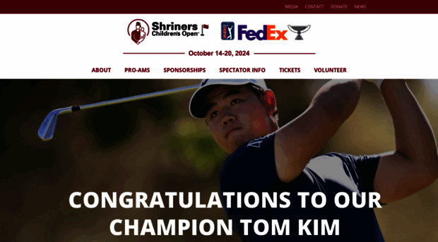 shrinershospitalsopen.com