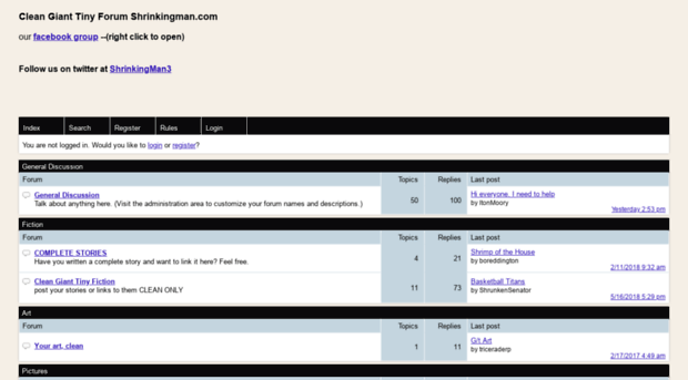 shrinkingman.boardhost.com