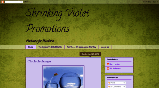 shrinkingvioletpromotions.blogspot.com