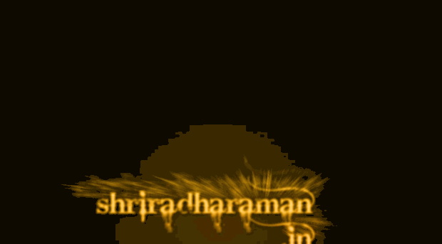 shriradharaman.in