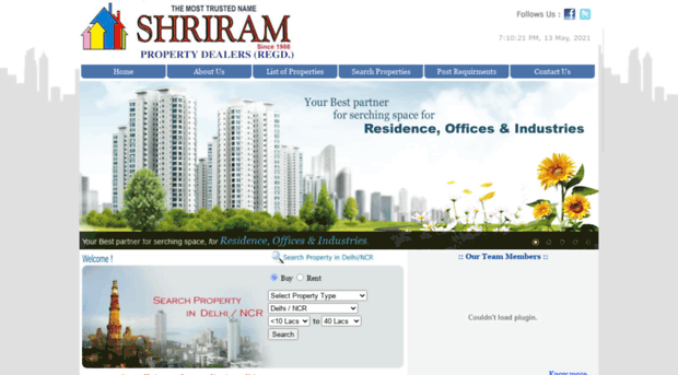 shrirampropertydealers.com