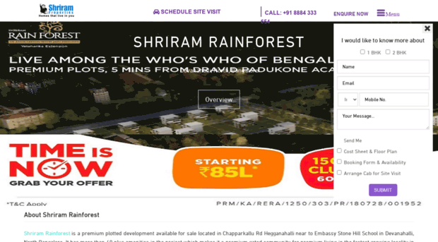 shriramrainforest.org.in