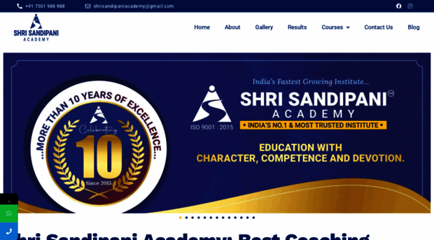 shrisandipaniacademy.in
