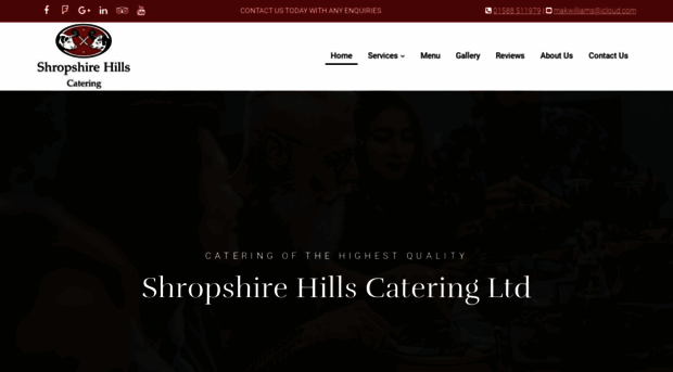 shropshirehillscatering.co.uk