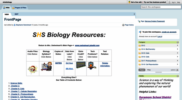 shsbiology.pbworks.com