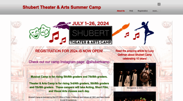 shubertcamp.com