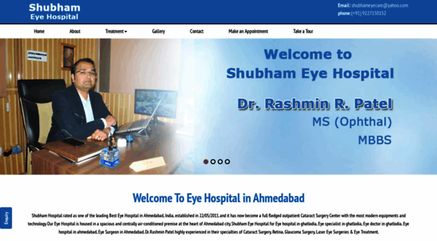 shubhameyehospital.com