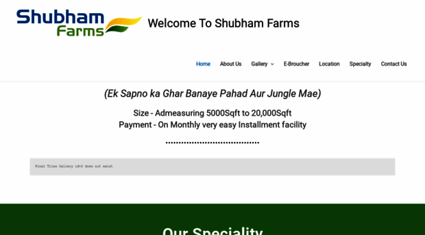 shubhamfarms.com