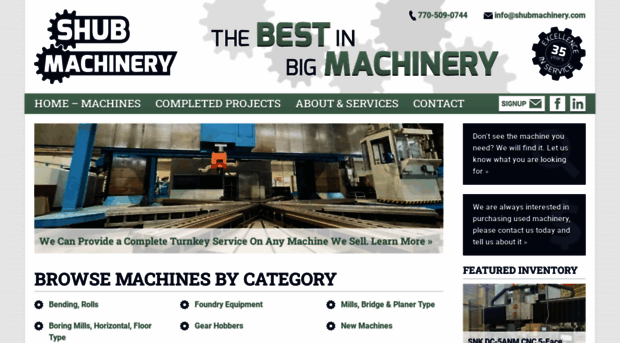 shubmachinery.com