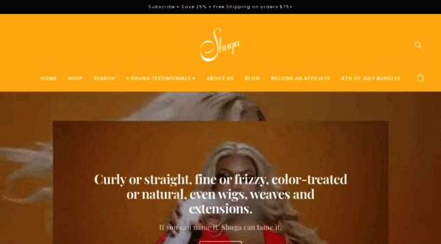 shugahaircare.com