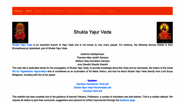 shuklayajurveda.org