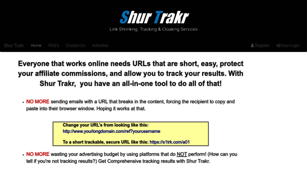 shurtrakr.com