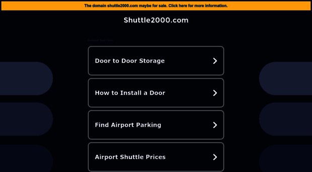 shuttle2000.com