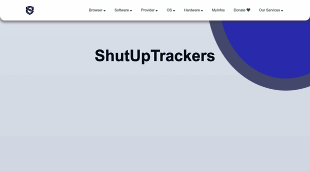 shutuptrackers.com